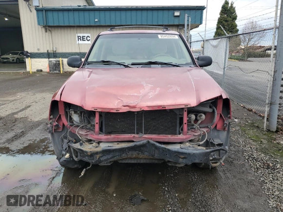 2004 GMC Envoy SLT with VIN 1GKDT13S942237743, listed as a Copart auction lot 85452894 with 192,043 mi miles and Salvage Title. Bid and sale history available at carsss.com. Image 5.
