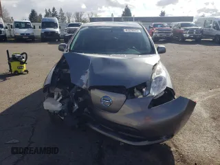 2015 Nissan LEAF SV with VIN 1N4AZ0CP4FC307459, listed as a Copart auction lot 47278443 with 91,558 mi miles. Bid and sale history available at carsss.com. Image 5.