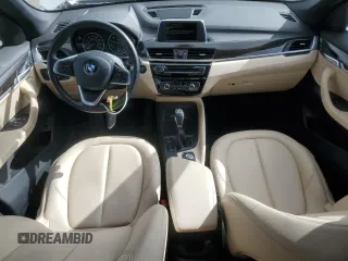 2017 BMW X1 sDrive28i with VIN WBXHU7C33H5H32827, listed as a Copart auction lot 50348265 with 117,412 mi miles and Salvage Title. Bid and sale history available at carsss.com. Image 8.