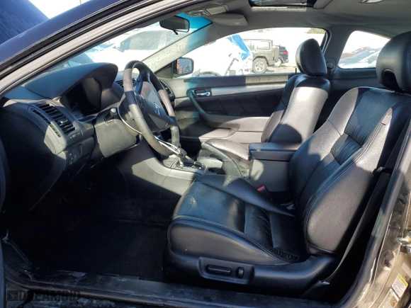 2007 Honda Accord Cpe EX-L with VIN 1HGCM82677A006627, listed as a Copart auction lot 46370775 with NaN miles and Salvage Title. Bid and sale history available at carsss.com. Image 7.