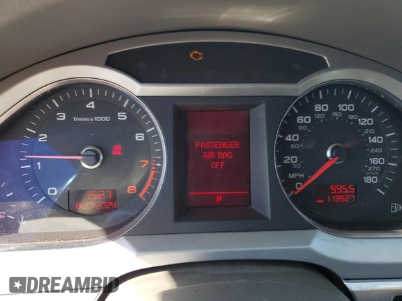 2009 Audi A6 Premium Plus z VIN WAUSG74F99N049612, wystawiony jako Copart lot #69123354 z przebiegiem 113 527 mil mil oraz Szkoda całkowita • Salvage title. Historia ofert i sprzedaży dostępna na DreamBid. Obrazek 9.