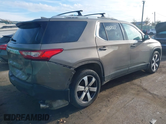 2018 Chevrolet Traverse LT Leather with VIN 1GNEVHKW0JJ147686, listed as a IAAI auction lot 41869087 with 78,708 mi miles. Bid and sale history available at carsss.com. Image 4.