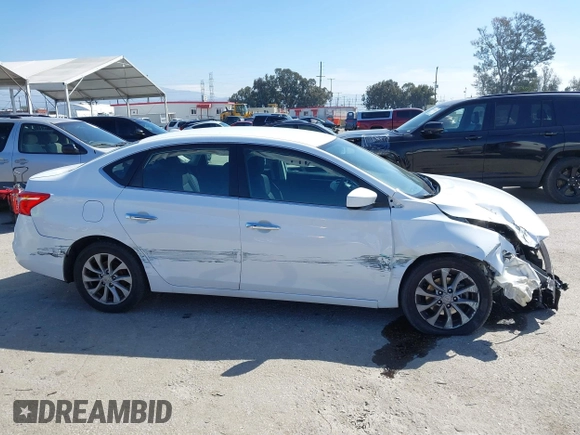 2019 Nissan Sentra SV with VIN 3N1AB7AP5KY449382, listed as a IAAI auction lot 41798021 with 76,302 mi miles and . Bid and sale history available at DreamBid. Image 14.