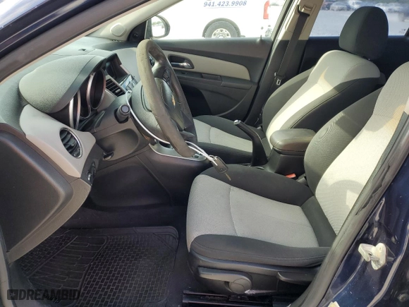 2011 Chevrolet Cruze LS with VIN 1G1PC5SH6B7138571, listed as a Copart auction lot 50911675 with 160,000 mi miles and Clean Title. Bid and sale history available at carsss.com. Image 7.