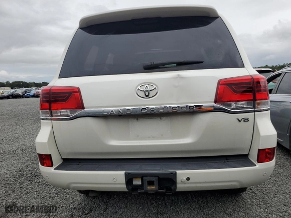 2020 Toyota Land Cruiser with VIN JTMCY7AJXL4087473, listed as a Copart auction lot 74515384 with 0 mi miles and Non Repairable. Bid and sale history available at carsss.com. Image 6.