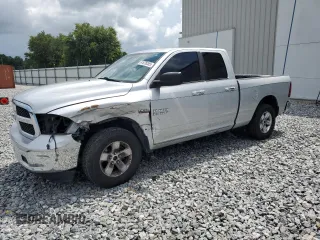 2014 Ram 1500 Big Horn with VIN 1C6RR7GT1ES340606, listed as a Copart auction lot 61676285 with 166,611 mi miles and Salvage title. Bid and sale history available at DreamBid. Image 1.
