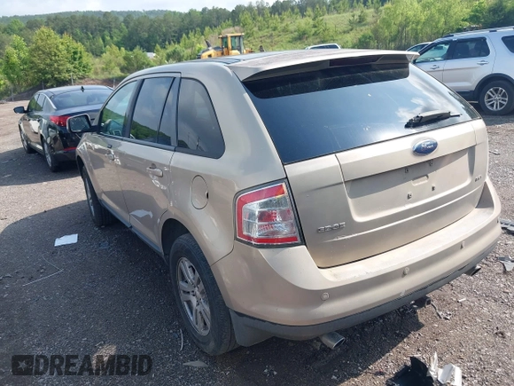 2007 Ford Edge SEL PLUS with VIN 2FMDK39C07BA72489, listed as a IAAI auction lot 42184160 with 193,123 mi miles. Bid and sale history available at carsss.com. Image 3.