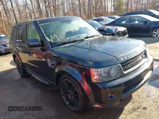2011 Land Rover Range Rover Sport HSE LUX with VIN SALSK2D44BA715249, listed as a IAAI auction lot 41535027 with 153,242 mi miles. Bid and sale history available at carsss.com. Image 1.