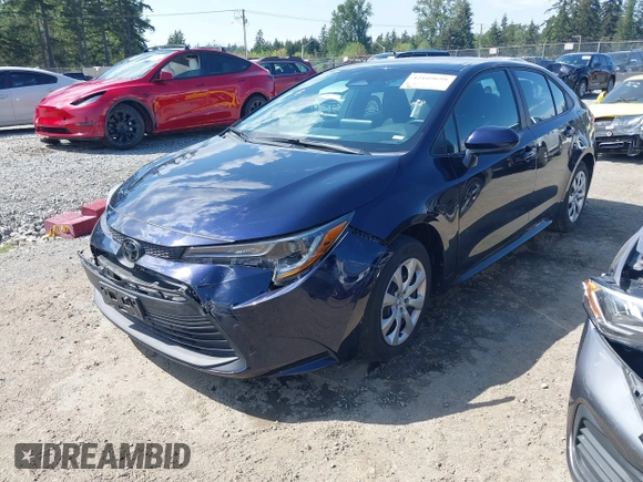 2023 Toyota Corolla LE with VIN 5YFB4MDE2PP052532, listed as a IAAI auction lot 42169698 with 32,622 mi miles. Bid and sale history available at carsss.com. Image 17.