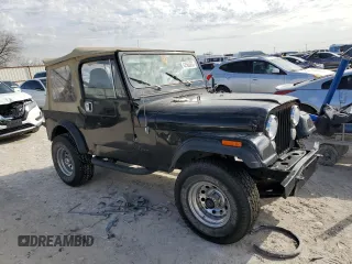 1985 Jeep CJ with VIN 1JCUM87A9FT002791, listed as a Copart auction lot 42563655 with 49,934 mi miles and Salvage Title. Bid and sale history available at carsss.com. Image 4.