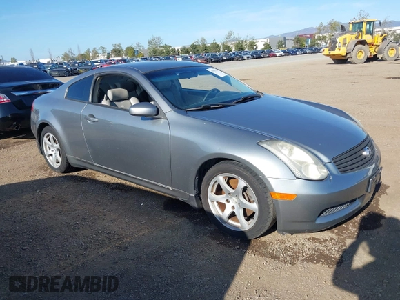 2006 Infiniti G35 Coupe with VIN JNKCV54E86M722639, listed as a IAAI auction lot 42003539 with 138,242 mi miles. Bid and sale history available at carsss.com. Image 1.