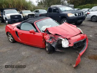2000 Toyota MR2 z VIN JTDFR320XY0021688, wystawiony jako Copart lot #88487765 z przebiegiem 163 114 mil mil oraz Szkody całkowita. Historia ofert i sprzedaży dostępna na DreamBid. Obrazek 4.