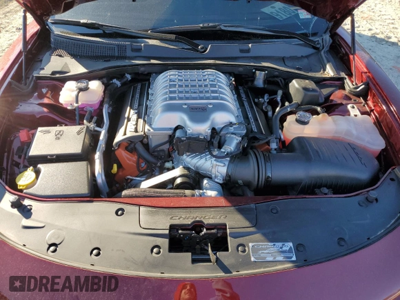 2023 Dodge Charger SRT Hellcat Widebody Jailbreak with VIN 2C3CDXL9XPH686532, listed as a Copart auction lot 47539245 with 7,490 mi miles and Salvage Title. Bid and sale history available at carsss.com. Image 11.