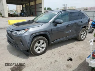 2021 Toyota RAV4 XLE with VIN 2T3W1RFVXMC102648, listed as a Copart auction lot 59706965 with 85,545 mi miles and Salvage title. Bid and sale history available at DreamBid. Image 1.