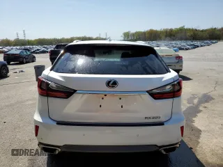 2018 Lexus RX with VIN 2T2BZMCA7JC150877, listed as a Copart auction lot 51517245 with 53,876 mi miles and Salvage Title. Bid and sale history available at carsss.com. Image 6.