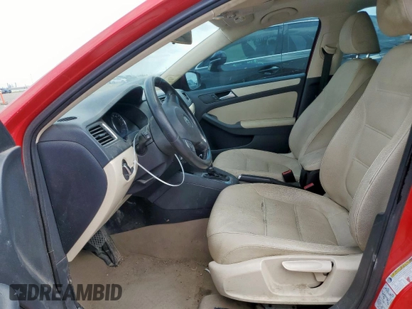 2012 Volkswagen Jetta SE with VIN 3VWDP7AJ8CM385318, listed as a Copart auction lot 56513355 with 193,764 mi miles and Salvage title. Bid and sale history available at DreamBid. Image 7.