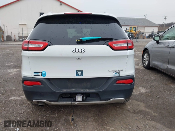 2016 Jeep Cherokee High Altitude with VIN 1C4PJLDB3GW160745, listed as a IAAI auction lot 41847482 with 125,180 mi miles. Bid and sale history available at carsss.com. Image 16.