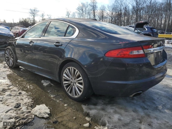 2011 Jaguar XF with VIN SAJWA0FB1BLS15017, listed as a Copart auction lot 87899265 with 88,253 mi miles and Salvage Title. Bid and sale history available at carsss.com. Image 2.