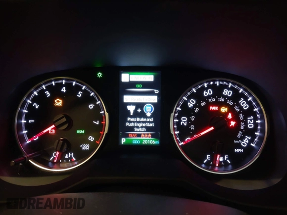 2022 Toyota RAV4 XLE with VIN 2T3P1RFV7NW271577, listed as a IAAI auction lot 42570463 with 20,106 mi miles and . Bid and sale history available at DreamBid. Image 7.