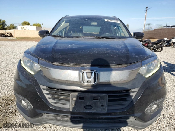 2021 Honda HR-V EX-L with VIN 3CZRU5H73MM728614, listed as a Copart auction lot 67075234 with 45,516 mi miles and Salvage Title. Bid and sale history available at carsss.com. Image 5.