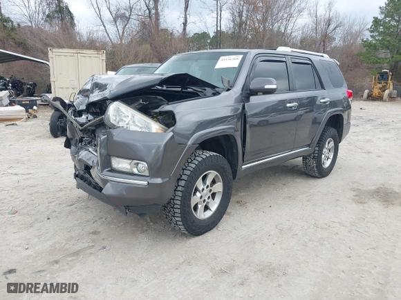 2012 Toyota 4Runner SR5 with VIN JTEBU5JR8C5108795, listed as a IAAI auction lot 41536268 with 235,273 mi miles. Bid and sale history available at carsss.com. Image 16.