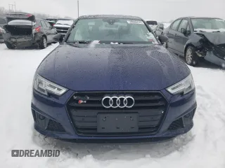 2019 Audi S4 Premium Plus with VIN WAUB4AF42KA116727, listed as a Copart auction lot 38506674 with 76,411 mi miles. Bid and sale history available at carsss.com. Image 5.