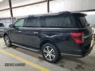 2022 Ford Expedition Max Limited with VIN 1FMJK2ATXNEA66659, listed as a Copart auction lot 80594424 with Not provided miles and Salvage title. Bid and sale history available at DreamBid. Image 2.
