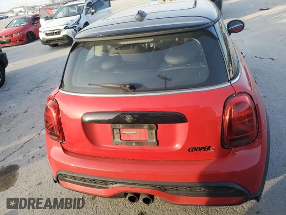 2023 MINI Hardtop Cooper S with VIN WMW53DH02P2T29755, listed as a Copart auction lot 88115175 with 18,396 mi miles and Clean title. Bid and sale history available at DreamBid. Image 6.