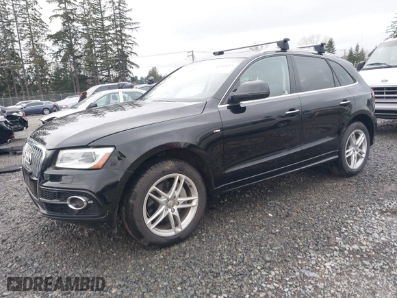 2016 Audi Q5 Premium Plus with VIN WA1D7AFP4GA121281, listed as a IAAI auction lot 41349323 with 44,691 mi miles. Bid and sale history available at carsss.com. Image 2.