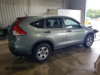 2012 Honda CR-V LX with VIN 5J6RM4H32CL017106, listed as a Copart auction lot 61435785 with 196,439 mi miles and Salvage title. Bid and sale history available at DreamBid. Image 3.