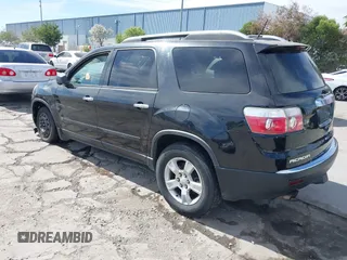 2009 GMC Acadia SLE1 with VIN 1GKER13D09J109506, listed as a IAAI auction lot 41999501 with 153,833 mi miles and . Bid and sale history available at DreamBid. Image 3.