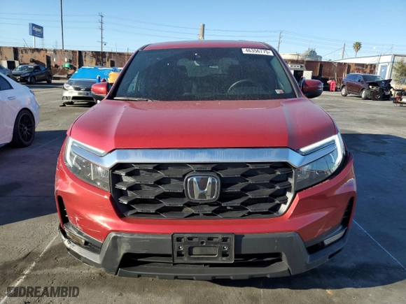 2023 Honda Passport EX-L with VIN 5FNYF8H54PB036057, listed as a Copart auction lot 46356775 with 159,946 mi miles and Salvage Title. Bid and sale history available at carsss.com. Image 5.