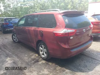 2015 Toyota Sienna LE AAS with VIN 5TDKK3DC5FS576035, listed as a IAAI auction lot 42579218 with 199,664 mi miles and . Bid and sale history available at DreamBid. Image 3.