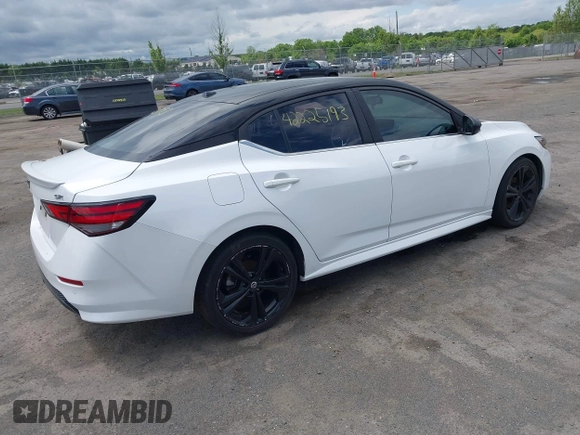 2020 Nissan Sentra SR z VIN 3N1AB8DV6LY228861, wystawiony jako IAAI lot #42225193 z przebiegiem 91 399 mil mil oraz . Historia ofert i sprzedaży dostępna na DreamBid. Obrazek 4.