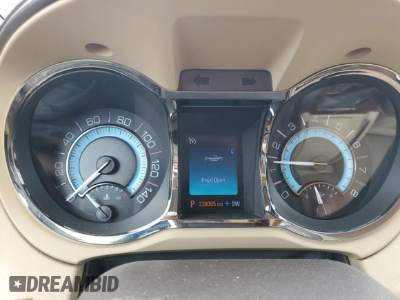 2013 Buick LaCrosse Touring with VIN 1G4GJ5G37DF309732, listed as a Copart auction lot 53689775 with 138,065 mi miles and Salvage title. Bid and sale history available at DreamBid. Image 9.