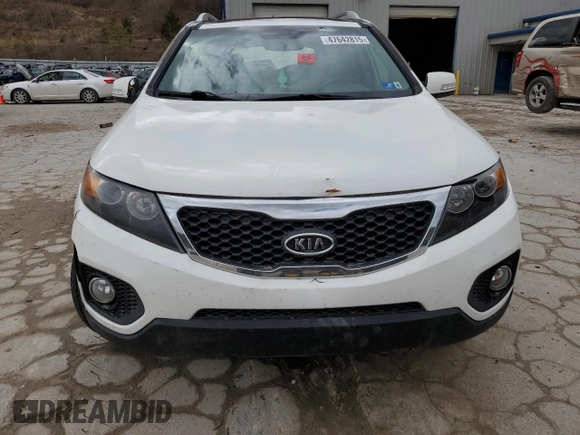 2013 Kia Sorento EX with VIN 5XYKUDA27DG356207, listed as a Copart auction lot 47642815 with 196,098 mi miles and Salvage Title. Bid and sale history available at carsss.com. Image 5.