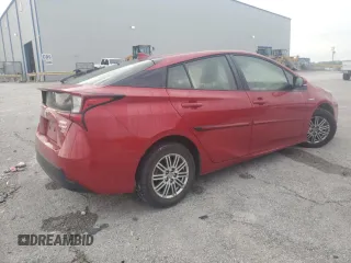 2019 Toyota Prius LE with VIN JTDL9RFU6K3005786, listed as a Copart auction lot 60037615 with 61,298 mi miles and Salvage title. Bid and sale history available at DreamBid. Image 3.