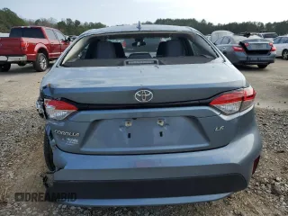 2022 Toyota Corolla LE with VIN 5YFEPMAEXNP308339, listed as a Copart auction lot 45419315 with 69,231 mi miles and Salvage Title. Bid and sale history available at carsss.com. Image 6.