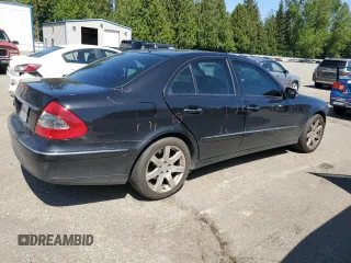 2007 Mercedes-Benz E 350 with VIN WDBUF56X37B018457, listed as a Copart auction lot 54851835 with 133,298 mi miles and Salvage Title. Bid and sale history available at carsss.com. Image 3.