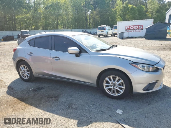 2016 Mazda 3 i Sport with VIN JM1BM1K70G1323207, listed as a Copart auction lot 52296815 with 40,404 mi miles and Salvage Title. Bid and sale history available at DreamBid. Image 4.