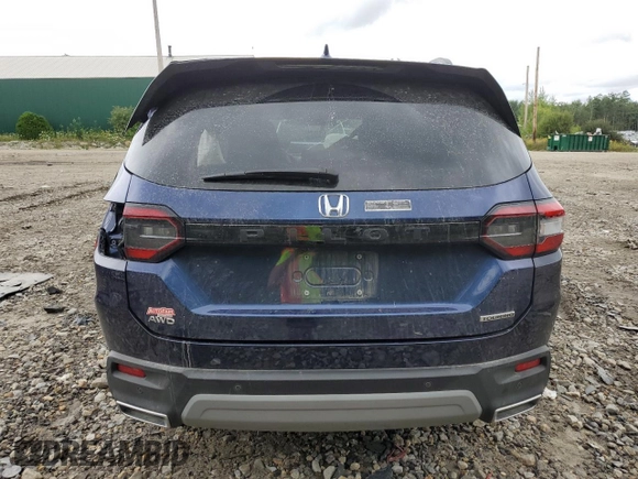 2024 Honda Pilot Touring with VIN 5FNYG1H77RB003790, listed as a Copart auction lot 64574764 with 0 mi miles and Salvage Title. Bid and sale history available at carsss.com. Image 6.
