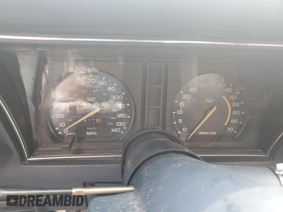 1979 Chevrolet Corvette with VIN 1Z8789S417643, listed as a Copart auction lot 79934384 with 48,973 mi miles and Salvage title. Bid and sale history available at DreamBid. Image 9.