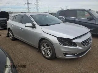 2015 Volvo V60 T5 Drive-E Premier with VIN YV140MEKXF1242830, listed as a Copart auction lot 83890754 with 138,563 mi miles and Salvage Title. Bid and sale history available at carsss.com. Image 4.