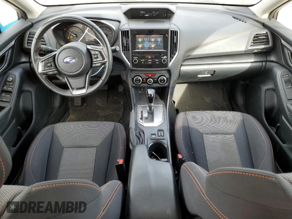 2023 Subaru Crosstrek Premium with VIN JF2GTAPC1P8235998, listed as a Copart auction lot 46813625 with 10,497 mi miles and Salvage title. Bid and sale history available at DreamBid. Image 8.