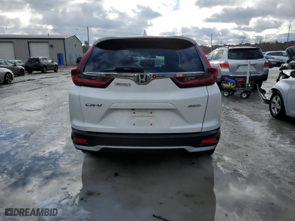 2020 Honda CR-V EX-L with VIN 2HKRW2H88LH700206, listed as a Copart auction lot 43580085 with 63,650 mi miles and Salvage Title. Bid and sale history available at carsss.com. Image 6.