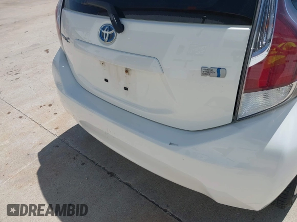 2016 Toyota Prius One with VIN JTDKDTB31G1125051, listed as a IAAI auction lot 42041920 with 48,724 mi miles and . Bid and sale history available at DreamBid. Image 6.