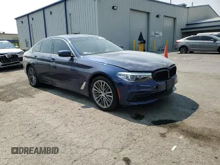 2020 BMW 5 Series 530e with VIN WBAJA9C01LCE55217, listed as a Copart auction lot 71109834 with Not Provided miles and Salvage Title. Bid and sale history available at DreamBid. Image 10.