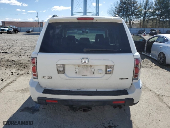 2007 Honda Pilot EX-L with VIN 5FNYF18747B017596, listed as a Copart auction lot 48335245 with 146,813 mi miles and Salvage Title. Bid and sale history available at carsss.com. Image 6.