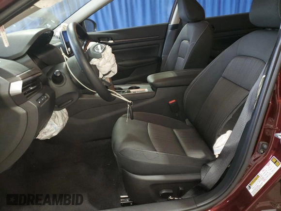2025 Nissan Altima SV with VIN 1N4BL4DW6SN330582, listed as a Copart auction lot 44398095 with 1,982 mi miles and Non Repairable. Bid and sale history available at DreamBid. Image 7.