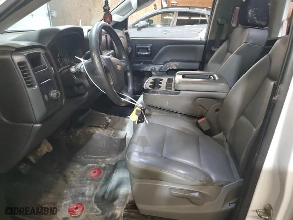 2018 Chevrolet Silverado 1500 Work Truck with VIN 1GCVKNEH8JZ331644, listed as a Copart auction lot 47600525 with 117,166 mi miles and Salvage Title. Bid and sale history available at carsss.com. Image 7.